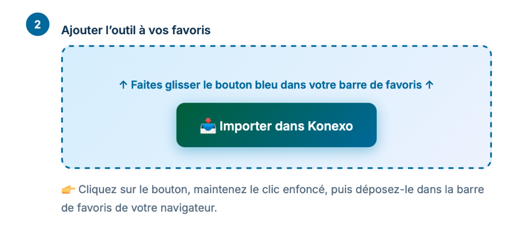 Résultat d'un import PlayIAD dans Konexo CRM